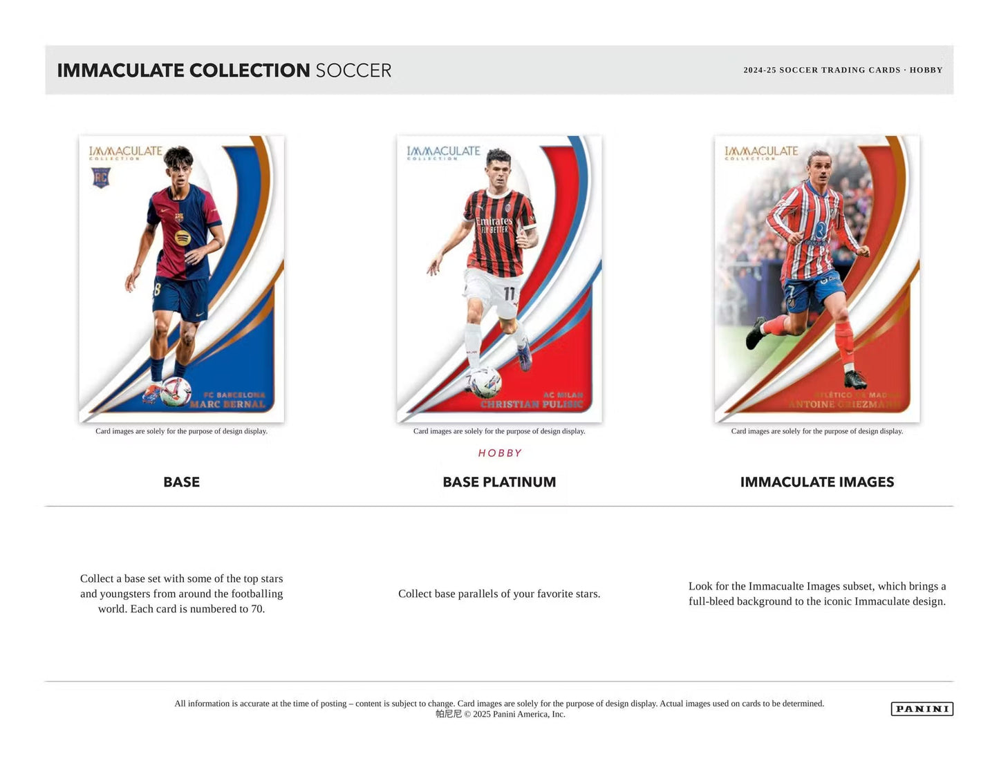 2024-25 Panini Immaculate Soccer Hobby Box
