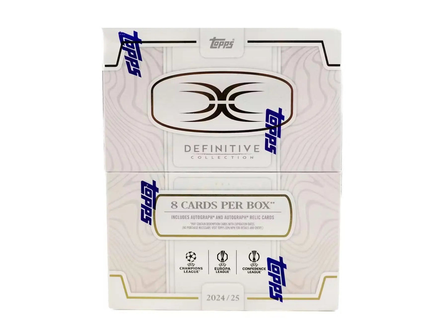 2024-25 Topps Definitive UEFA Club Competitions Soccer Hobby Box