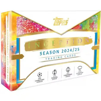 2024-25 Topps Inception UEFA Club Competitions Soccer Hobby Box