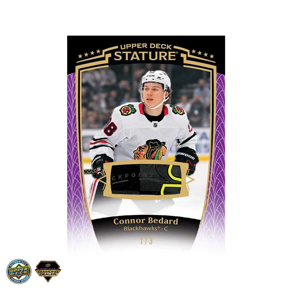 2024-25 Upper Deck Stature Hockey Hobby Box