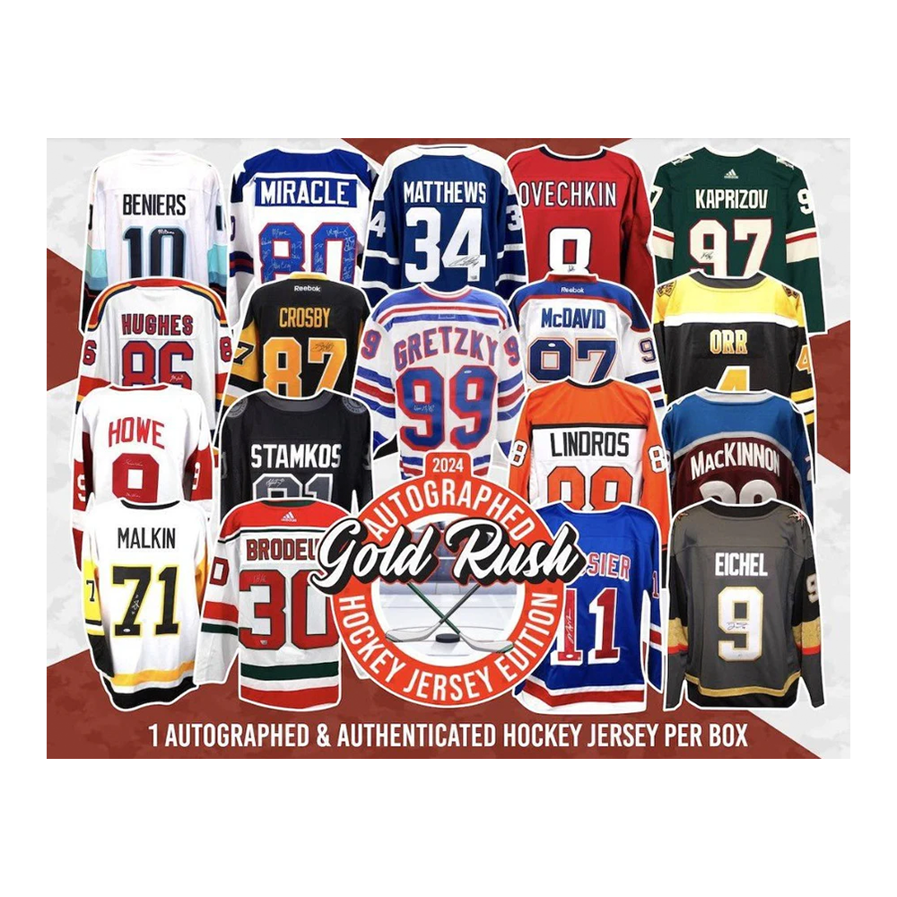 2024 Autographed Gold Rush Hockey Jersey Edition 6