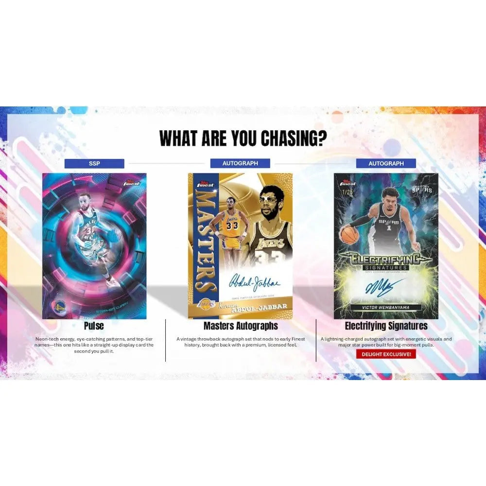 2025-26 Topps Finest Basketball Delight Box