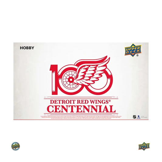 2025-26 Upper Deck Detroit Red Wings Centennial Hockey Hobby Box