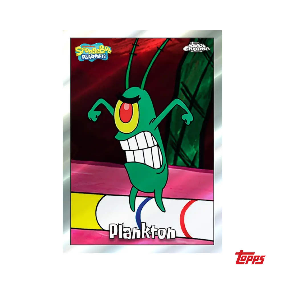 2025 Topps Chrome 25th Anniversary Spongebob Squarepants Hobby Box