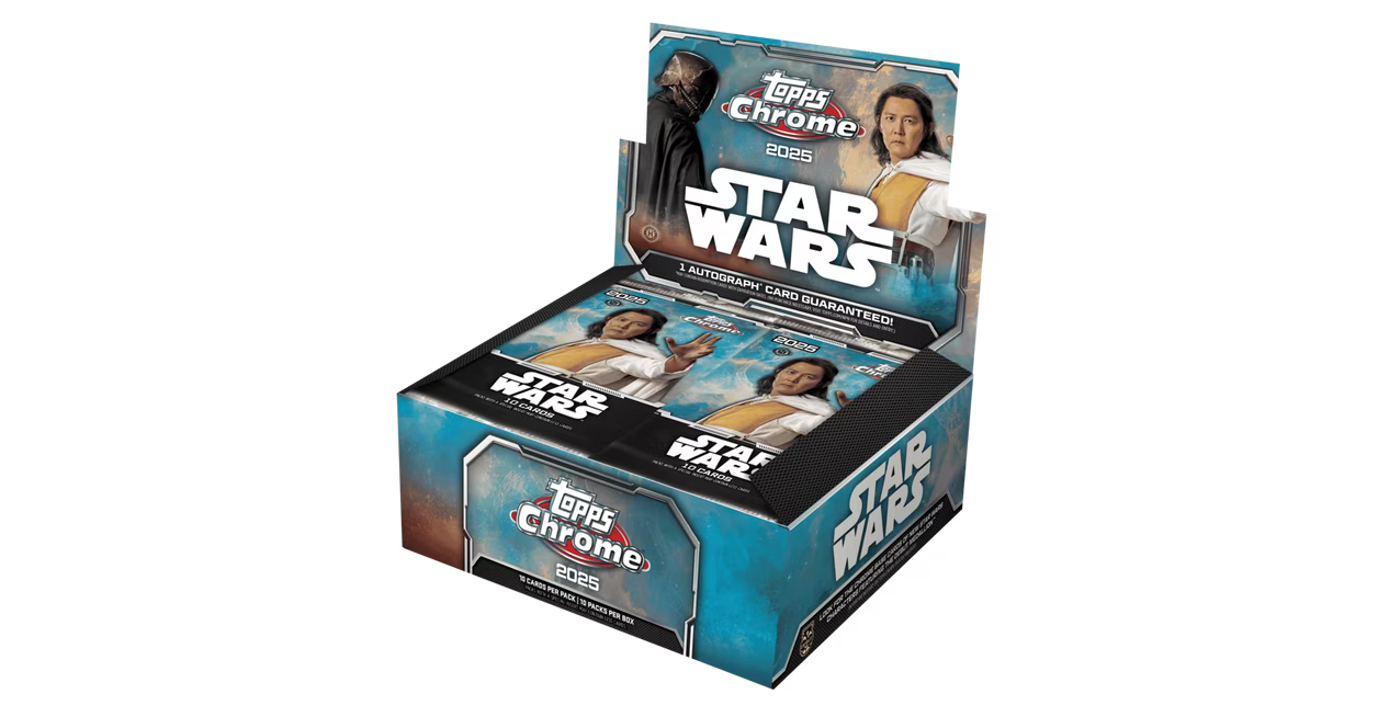 2025 Topps Chrome Star Wars Hobby Box