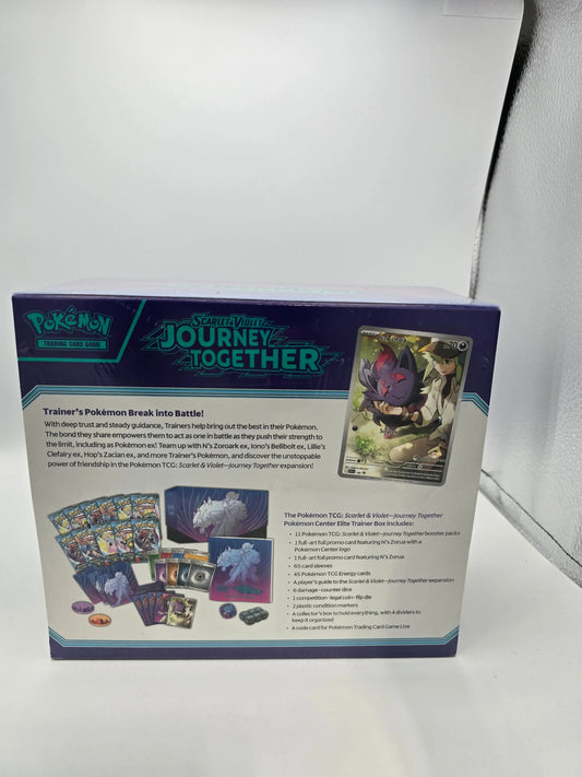 Pokemon Center Scarlet and Violet Journey Together Elite Trainer Box ETB