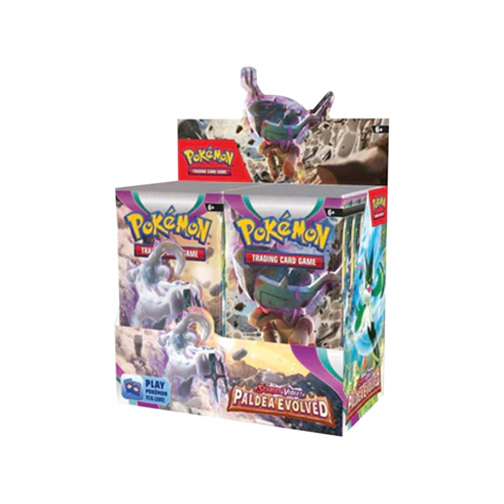 Pokemon Scarlet And Violet Paldea Evolved Booster Box