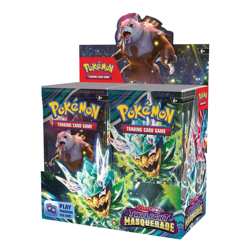 Pokemon Scarlet And Violet Twilight Masquerade Booster Box