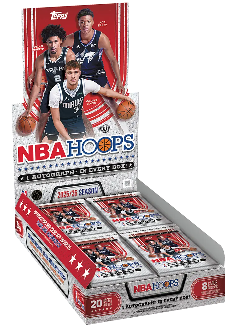 2025-26 Topps Basketball Hoops Hobby Box