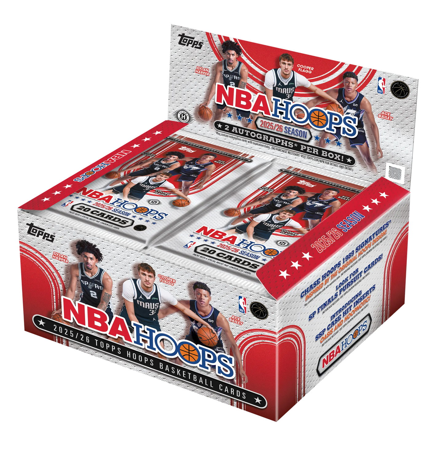 2025-26 Topps Basketball Hoops Jumbo Hobby Box