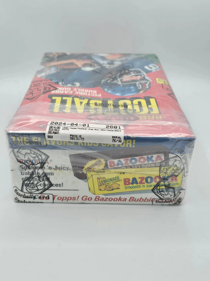 1980 Topps BBCE Football Unopened Wax Box