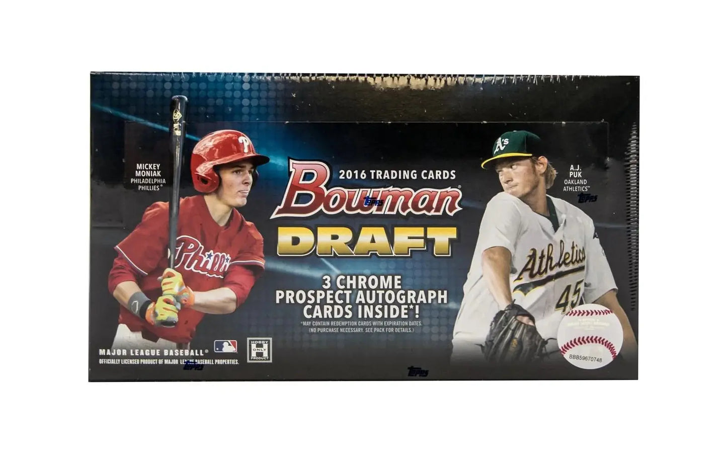 2016 Bowman Draft Baseball Hobby Box