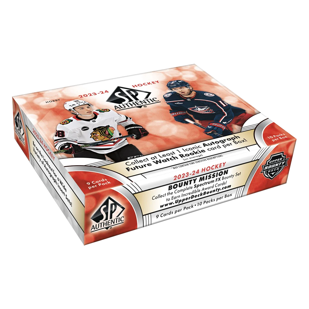 2023-24 Upper Deck SP Authentic Hockey Hobby Box SPA