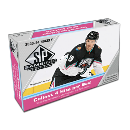 2023-24 Upper Deck SP Game Used Hockey Hobby Box