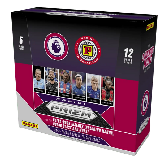 2024-25 Panini Prizm EPL Soccer Football Cards Sealed Hobby International Box