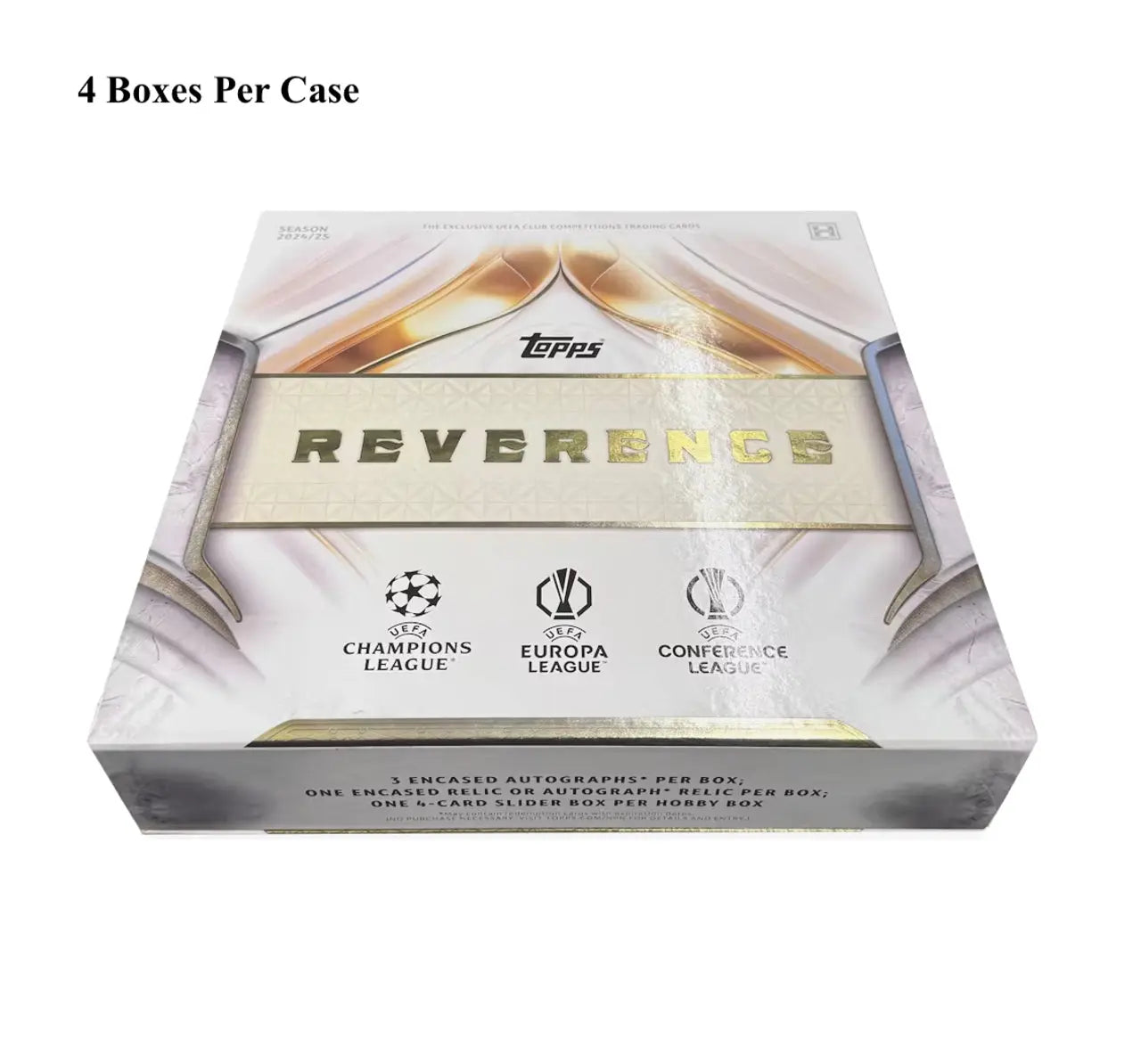 2024-25 Topps Reverence UEFA Club Competitions Soccer Hobby Box