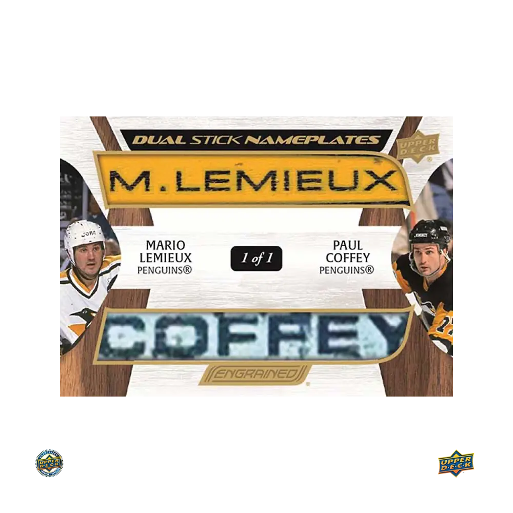 2024-25 Upper Deck Engrained Icons Hockey Hobby Box