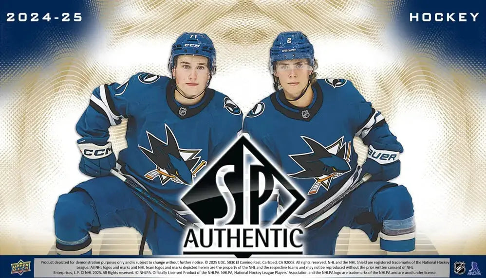 2024-25 Upper Deck SP Authentic Hockey Hobby Box SPA