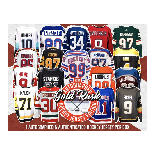 2024 Autographed Gold Rush Hockey Jersey Edition 6