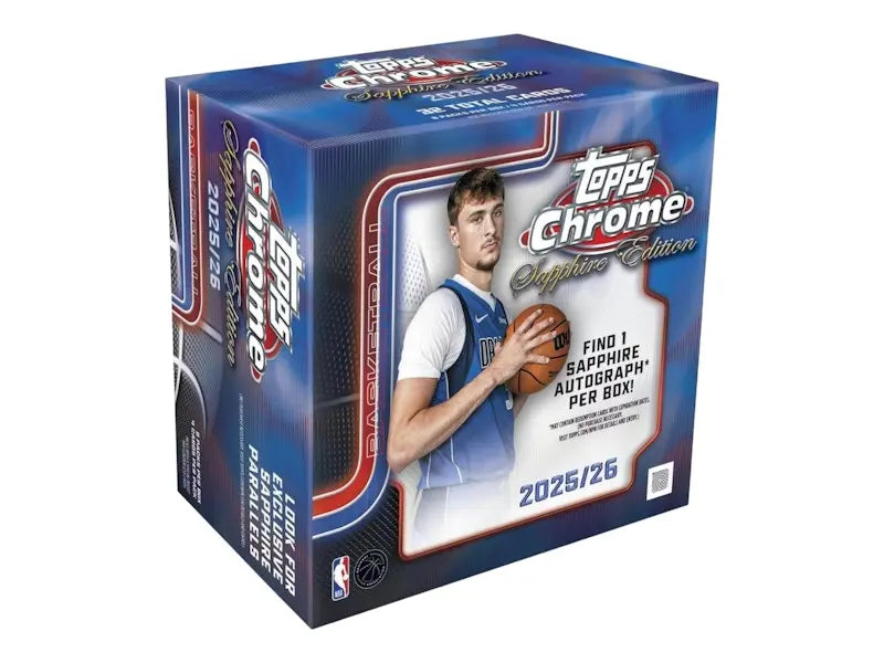 2025-26 Topps Chrome Sapphire Edition Basketball Hobby Box