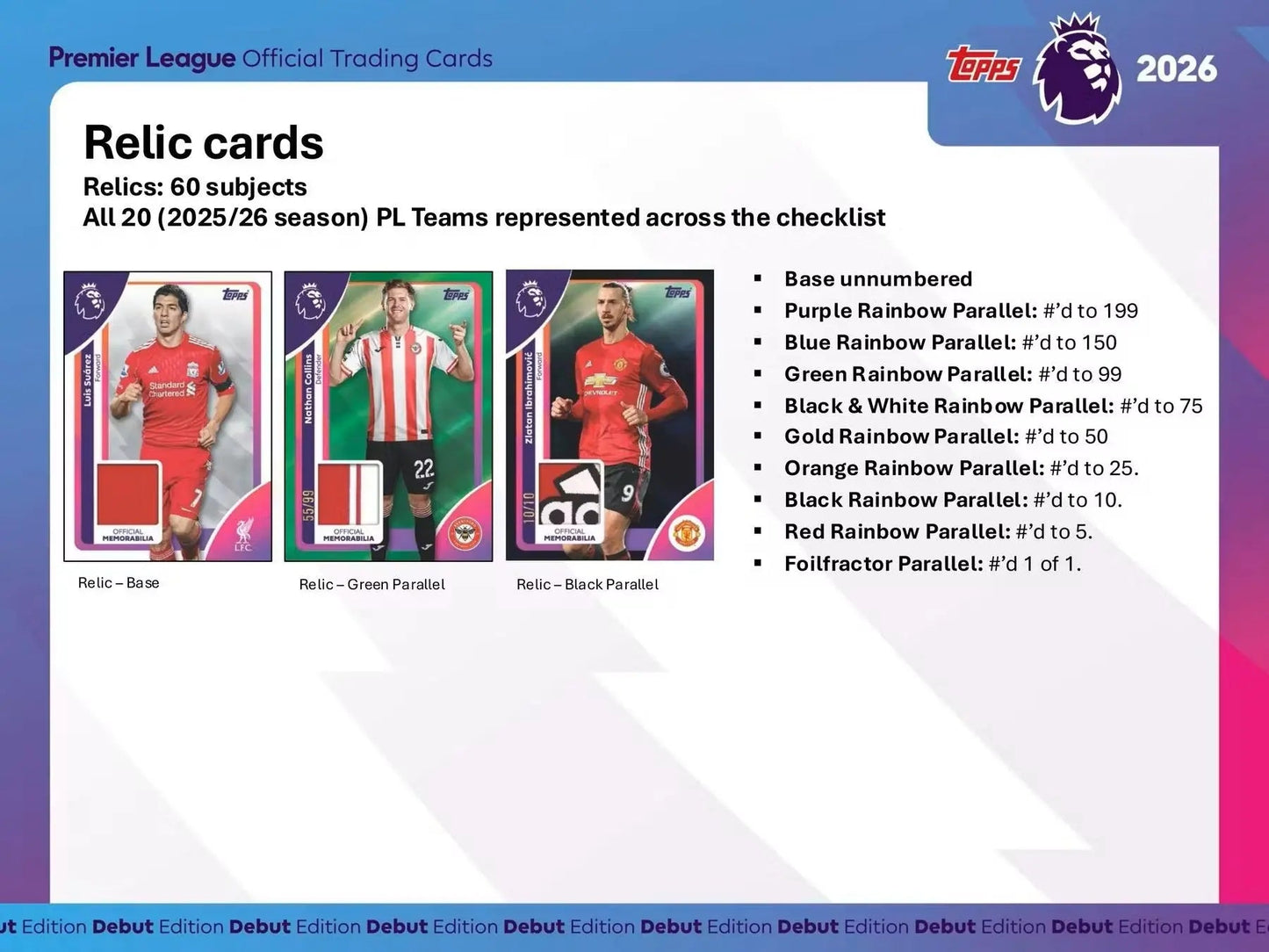 2025-26 Topps Premier League EPL Soccer Hobby Box