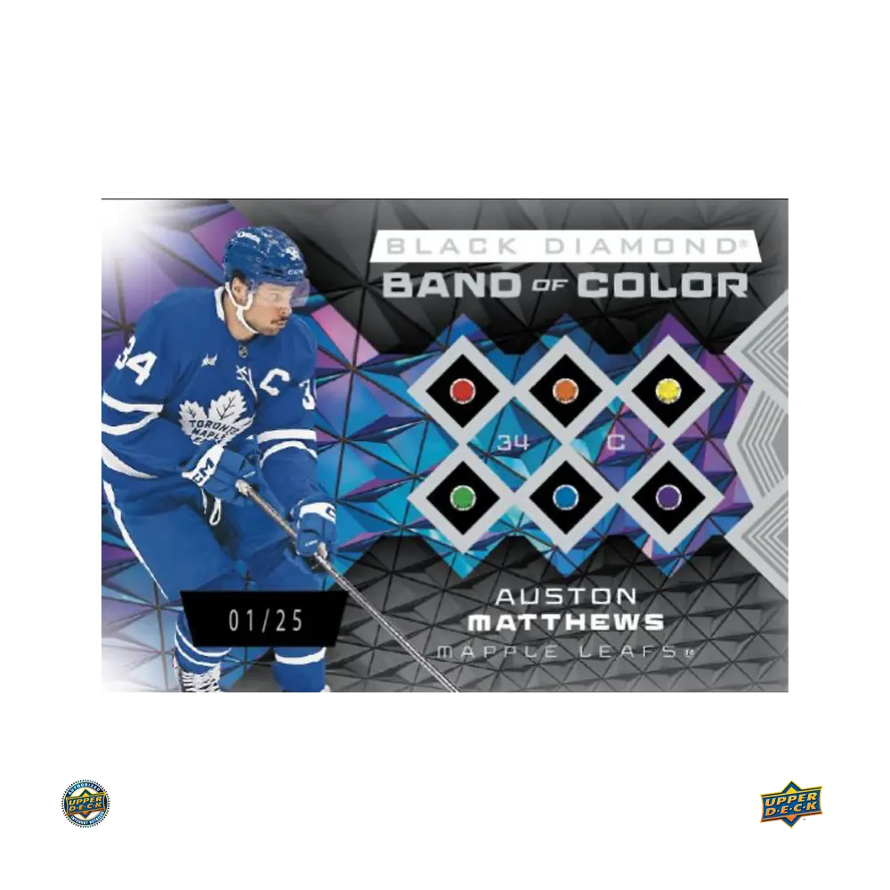 2025-26 Upper Deck Black Diamond Hockey Hobby Box