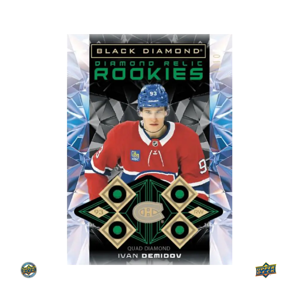 2025-26 Upper Deck Black Diamond Hockey Hobby Box
