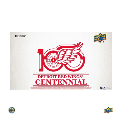 2025-26 Upper Deck Detroit Red Wings Centennial Hockey Hobby Box