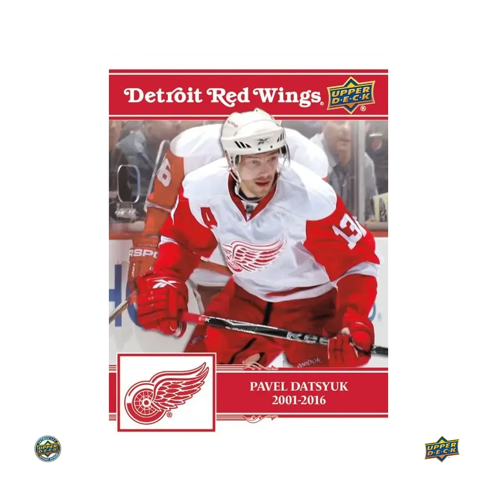 2025-26 Upper Deck Detroit Red Wings Centennial Hockey Hobby Box