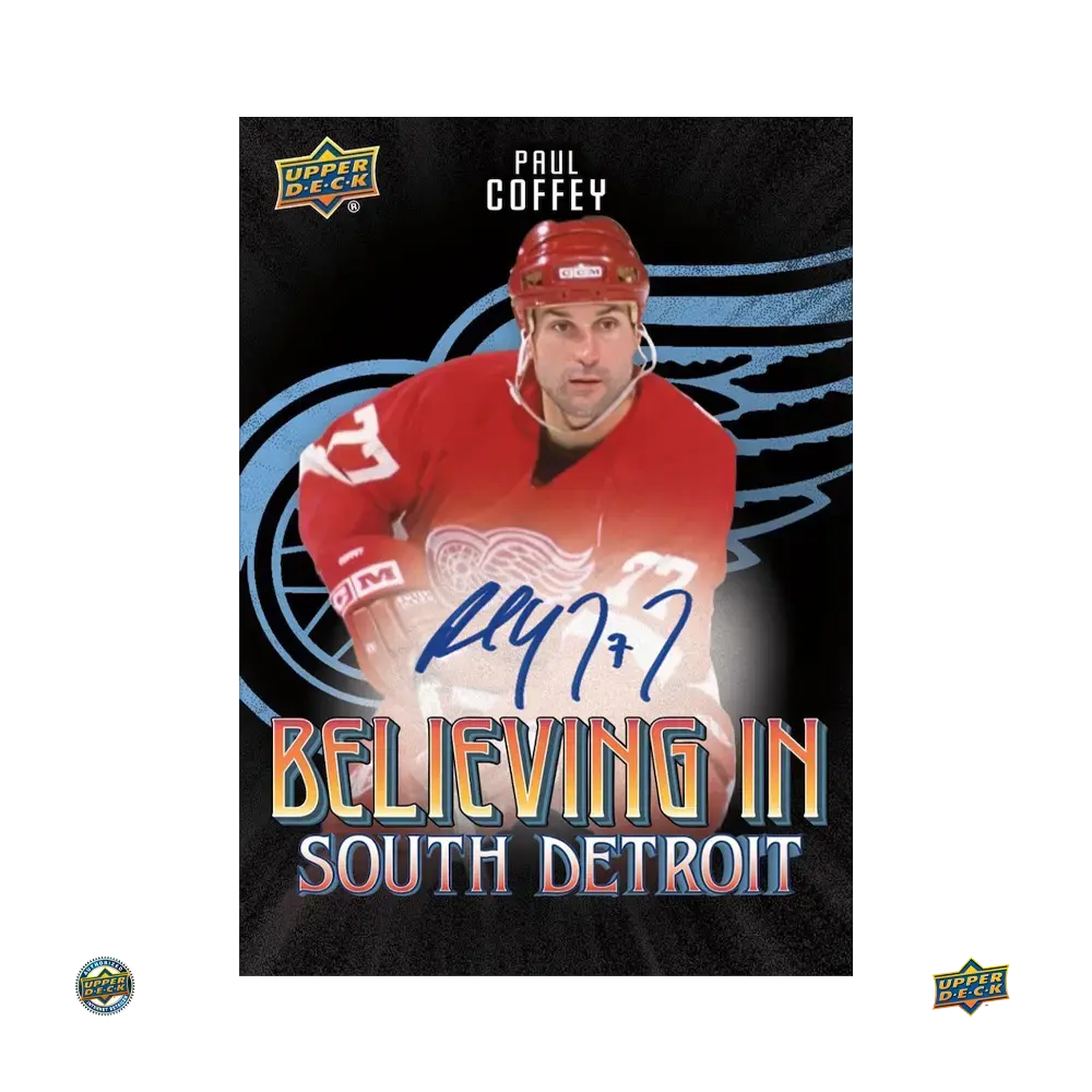 2025-26 Upper Deck Detroit Red Wings Centennial Hockey Hobby Box