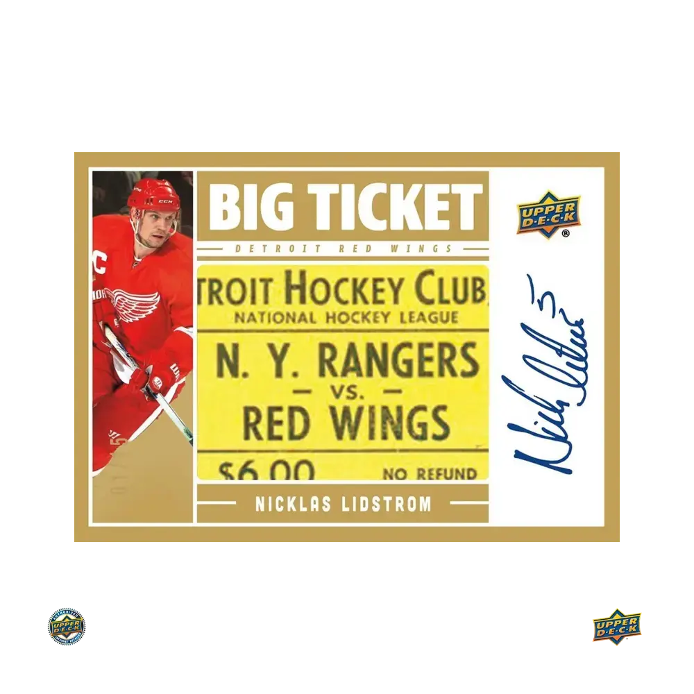 2025-26 Upper Deck Detroit Red Wings Centennial Hockey Hobby Box