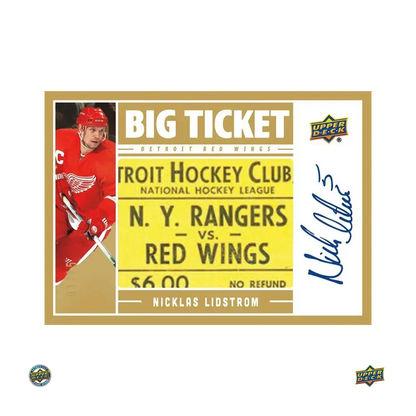 2025-26 Upper Deck Detroit Red Wings Centennial Hockey Hobby Box