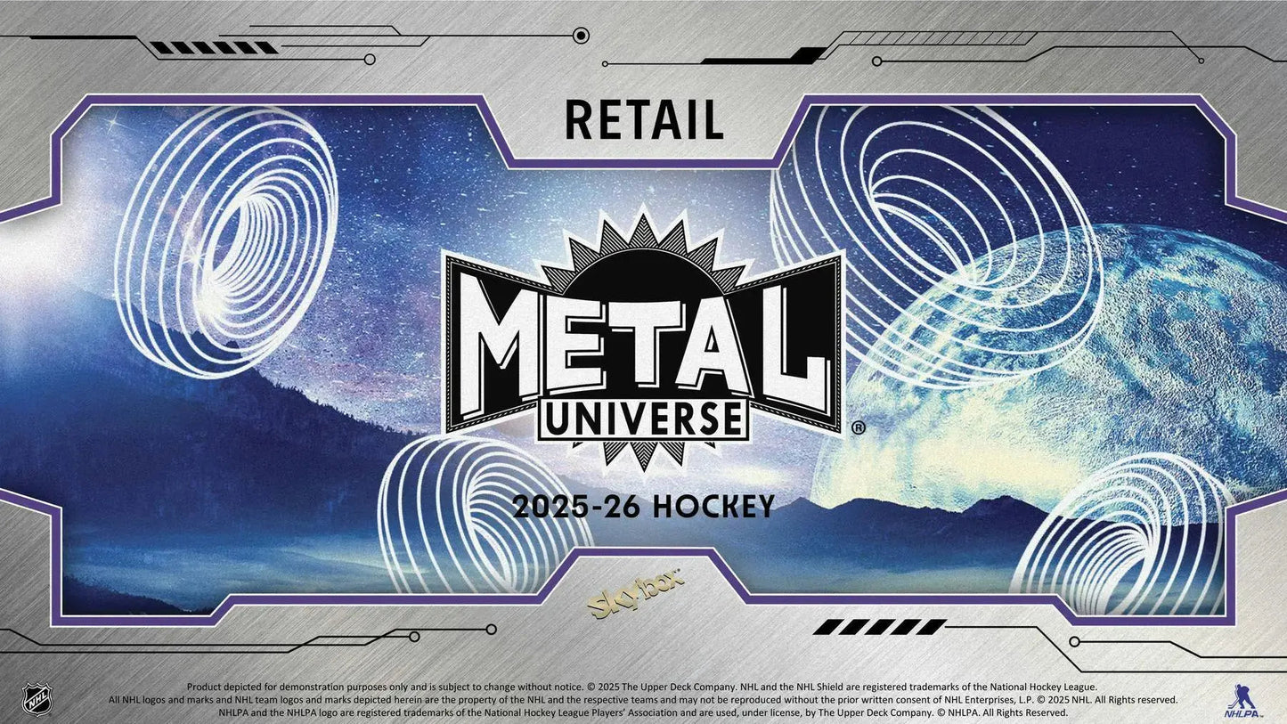 2025-26 Upper Deck Metal Universe Hockey Hobby Box