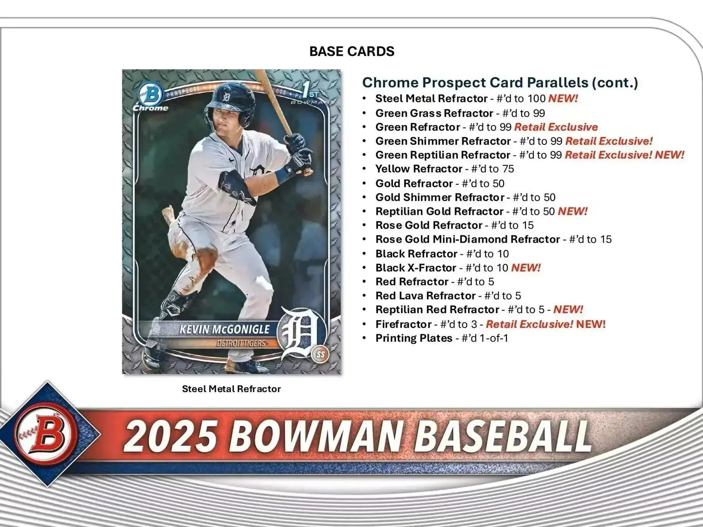 2025 Bowman Baseball Jumbo Hobby Box