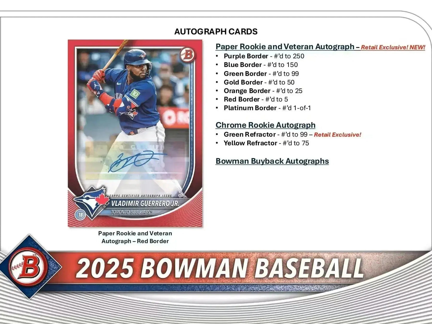 2025 Bowman Baseball Hobby Box