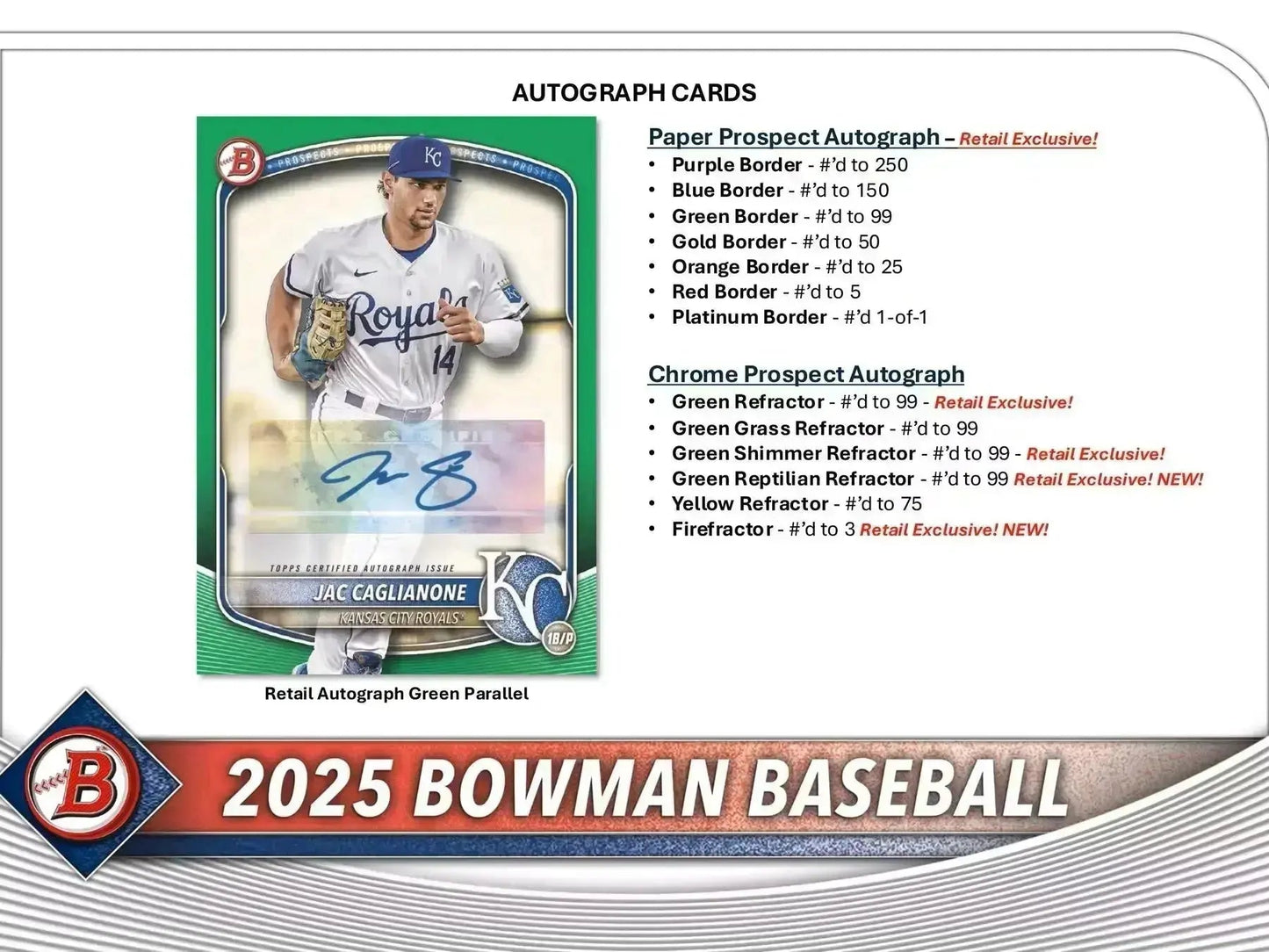 2025 Bowman Baseball Hobby Box