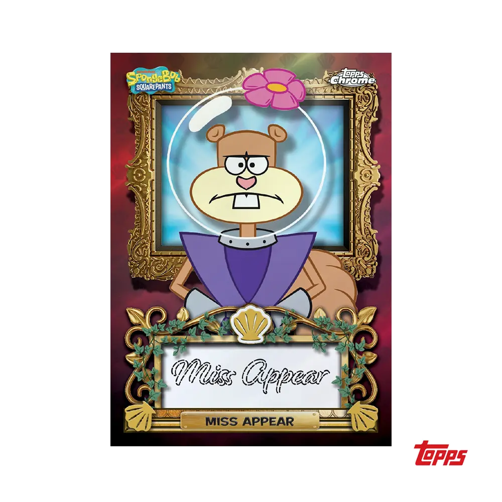 2025 Topps Chrome 25th Anniversary Spongebob Squarepants Hobby Box