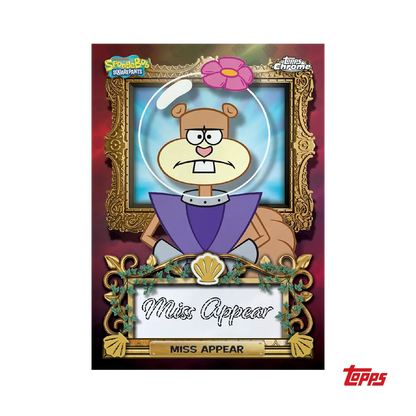 2025 Topps Chrome 25th Anniversary Spongebob Squarepants Hobby Box