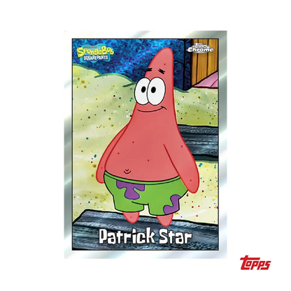 2025 Topps Chrome 25th Anniversary Spongebob Squarepants Hobby Box