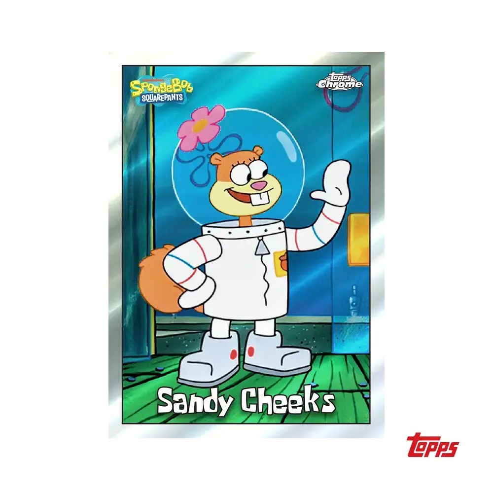 2025 Topps Chrome 25th Anniversary Spongebob Squarepants Hobby Box