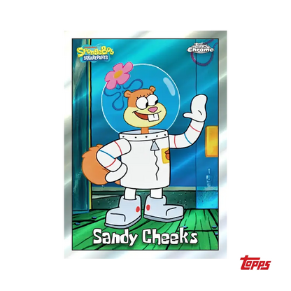 2025 Topps Chrome 25th Anniversary Spongebob Squarepants Hobby Box