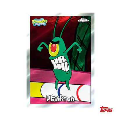2025 Topps Chrome 25th Anniversary Spongebob Squarepants Hobby Box