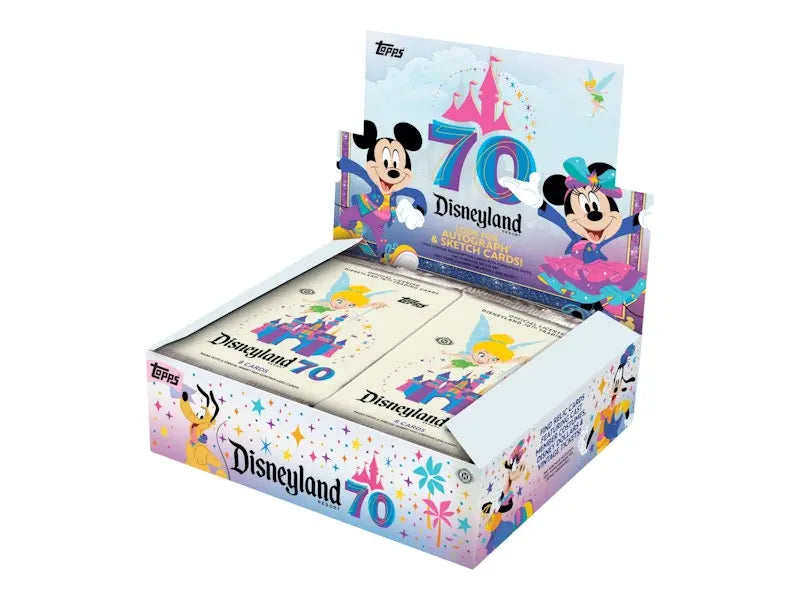 2025 Topps Disneyland 70th Anniversary Hobby Box Disney