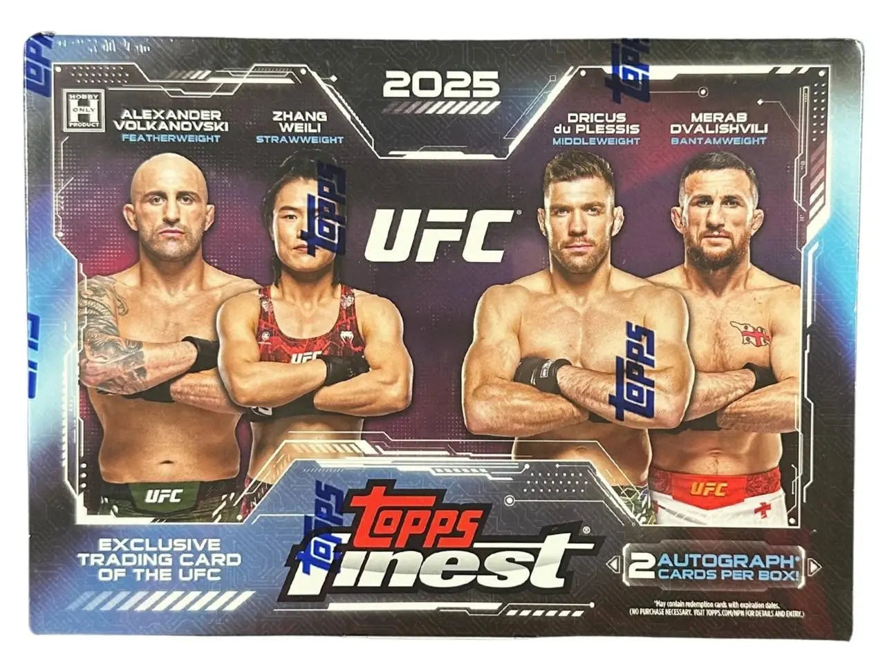 2025 Topps UFC Finest Hobby Box