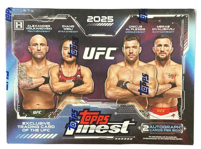 2025 Topps UFC Finest Hobby Box