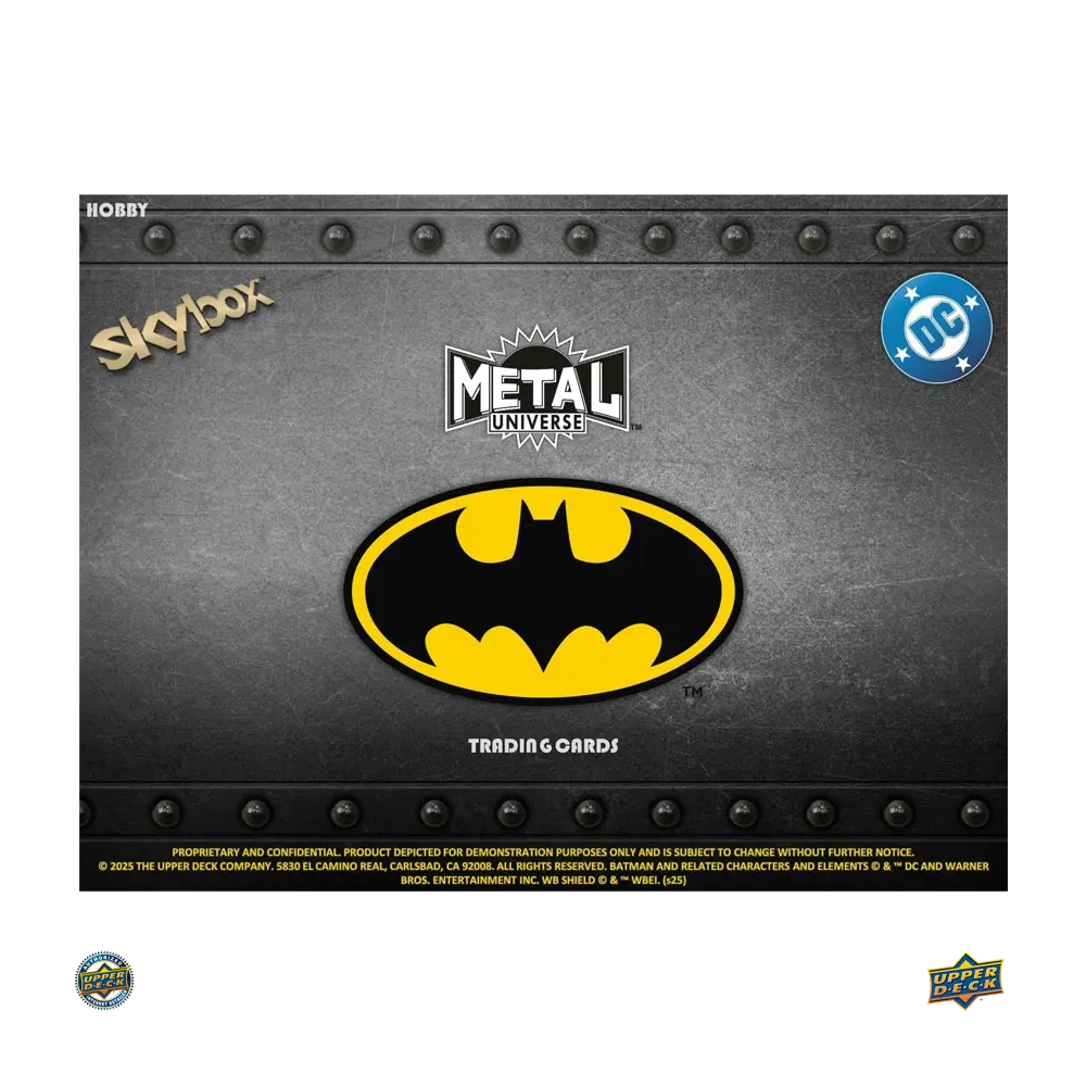 2025 Upper Deck Skybox Metal Universe Batman Hobby Box