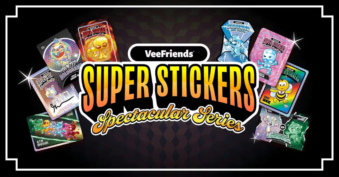 2026 VEE FRIENDS Super Stickers Spectacular Series SEALED CASE