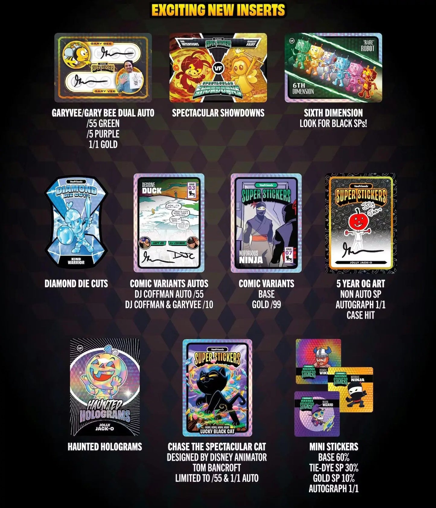 2026 VEE FRIENDS Super Stickers Spectacular Series SEALED CASE