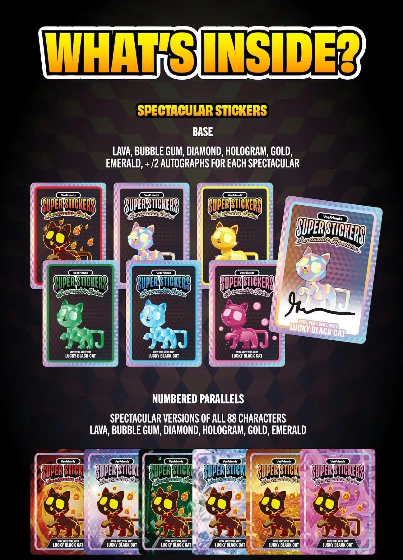 2026 VEE FRIENDS Super Stickers Spectacular Series SEALED CASE