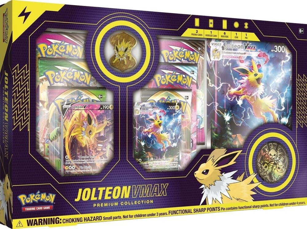 Pokemon TCG: Jolteon VMAX Premium Collection